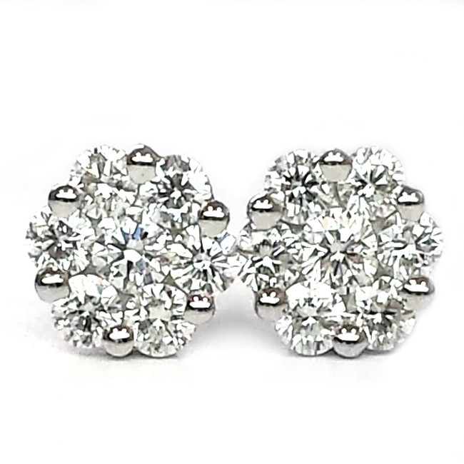 NJ Design Diamond Earrings - Earrings - Diamond Jewelry