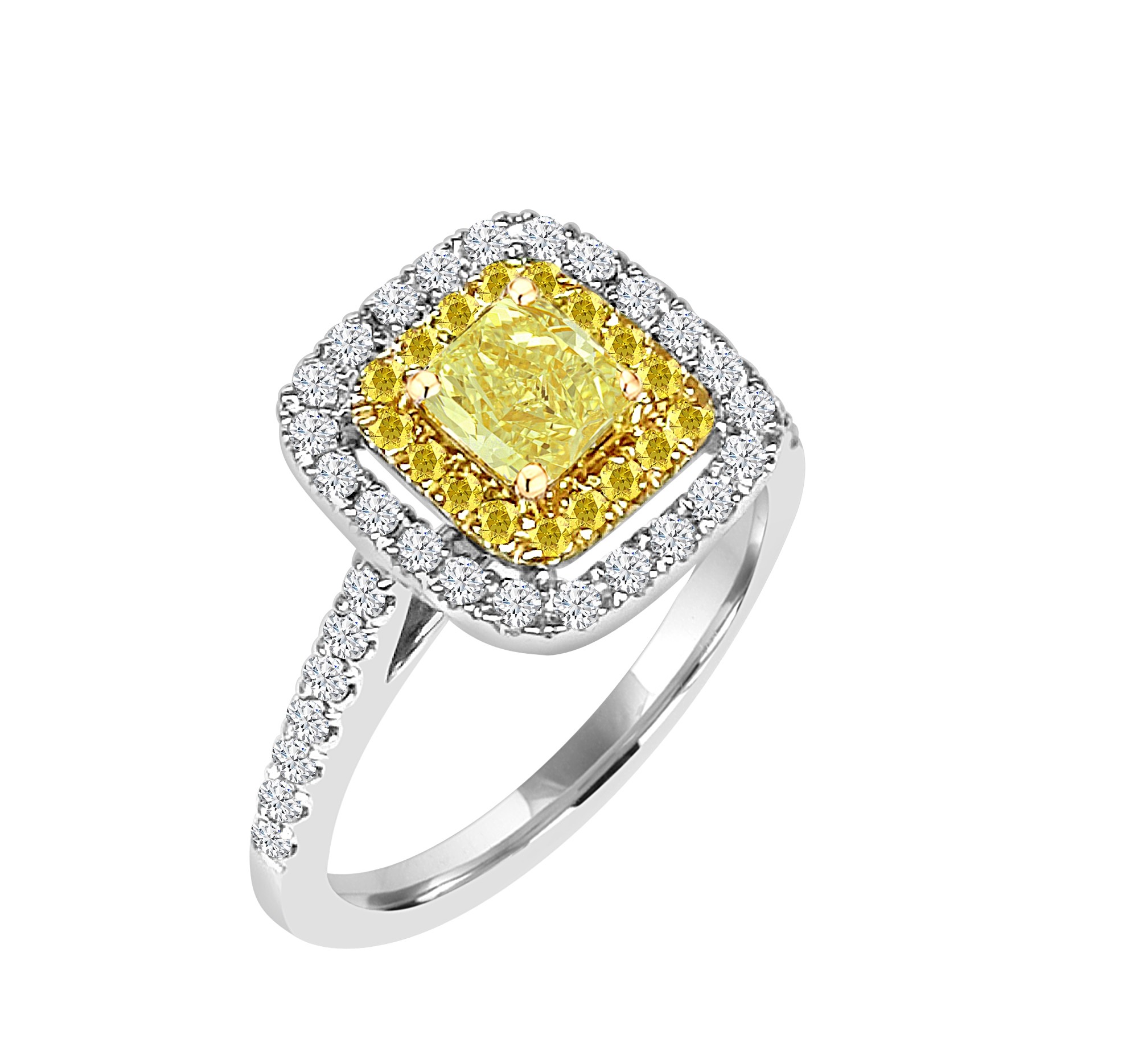 NJ Design Diamond Engagement Ring - Rings - Designers Collection